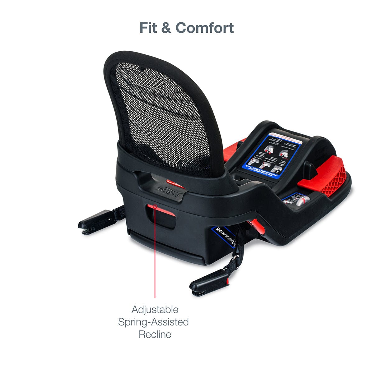 Britax Infant Car Seat Base Gen 2 with Anti-Rebound Bar & SafeCenter LATCH Installation