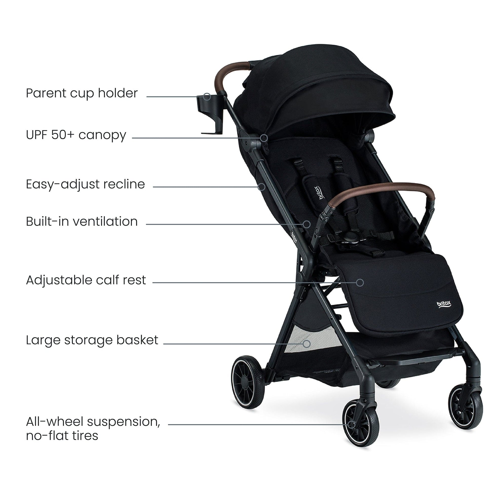 Juniper Compact Stroller with One-Hand RapidFold