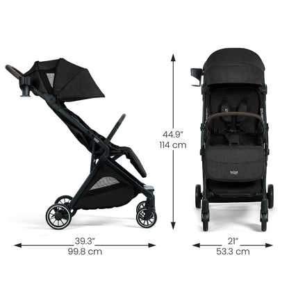 Britax Juniper+ Compact Stroller - Raven Black