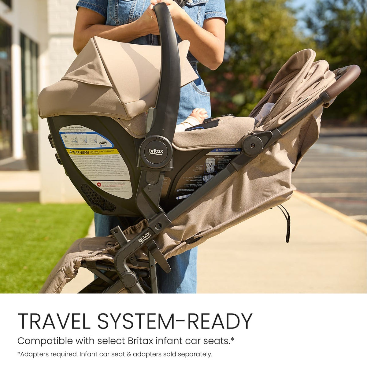 Britax Juniper+ Compact Stroller - Teak