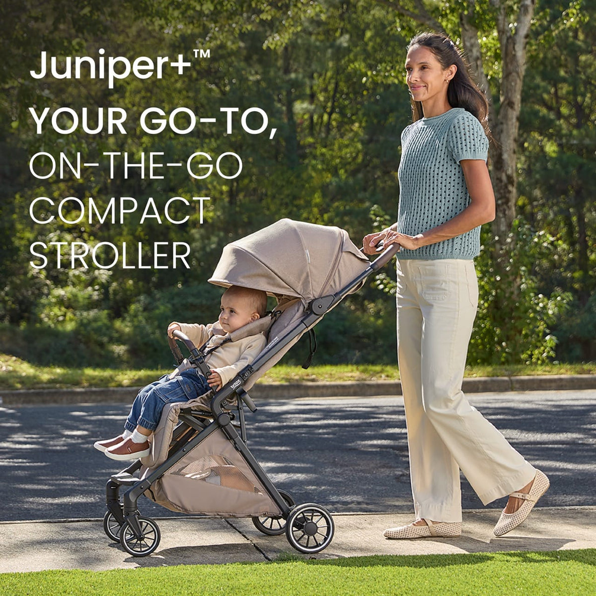 Britax Juniper+ Compact Stroller - Teak