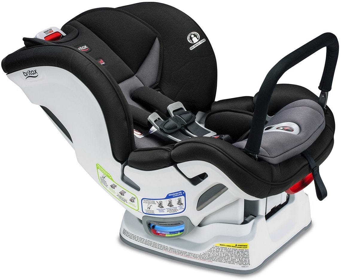 Britax Marathon ClickTight Anti-Rebound Bar Convertible Car Seat - Verve