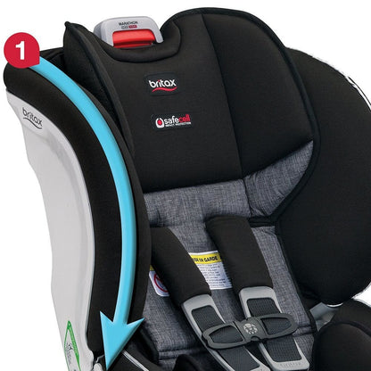 Britax Marathon ClickTight Anti-Rebound Bar Convertible Car Seat - Vue
