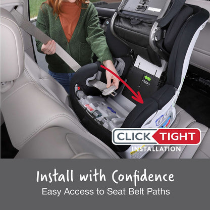 Britax Marathon Clicktight Convertible Car Seat - Mod Black (SafeWash) - E1C822T