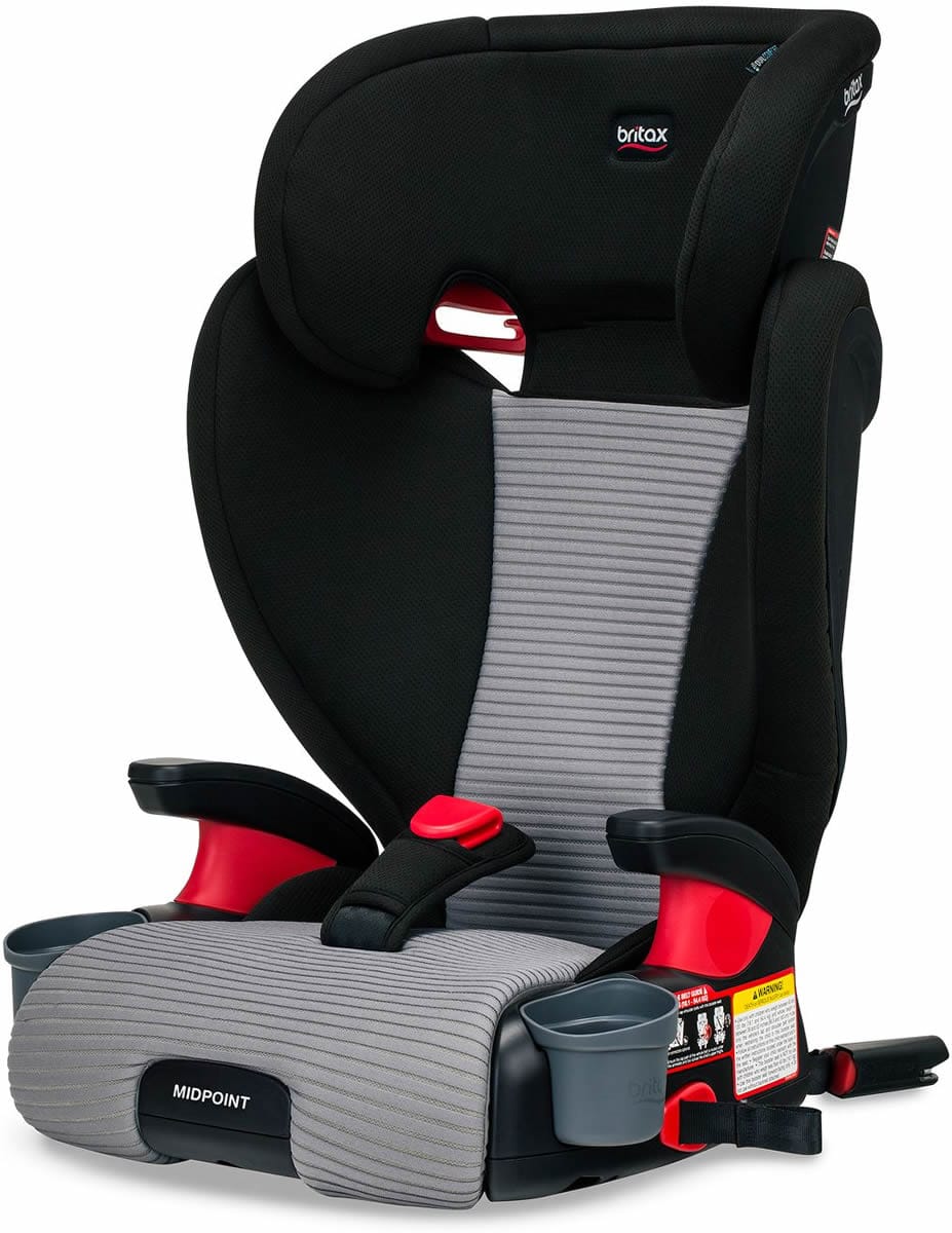 Britax MidPoint Dual Comfort Booster Car Seat - Gray/Black - E1C039Y
