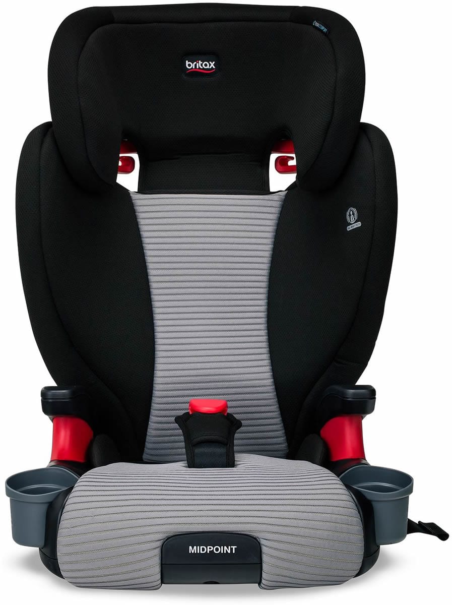 Britax MidPoint Dual Comfort Booster Car Seat - Gray/Black - E1C039Y