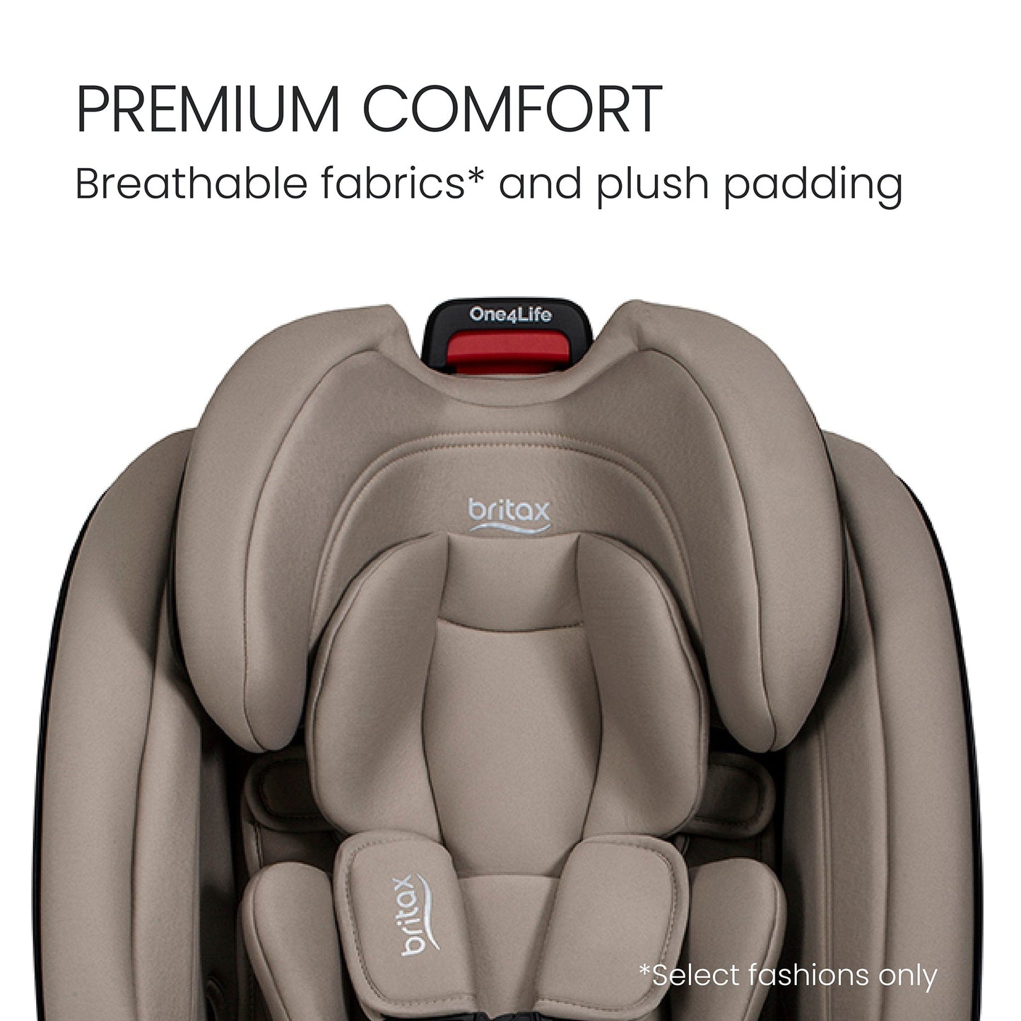 Britax One4Life All-in-One Convertible Car Seat, ClickTight & SafeWash - Teak - E1D265T