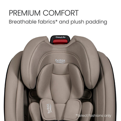 Britax One4Life All-in-One Convertible Car Seat, ClickTight & SafeWash - Teak - E1D265T