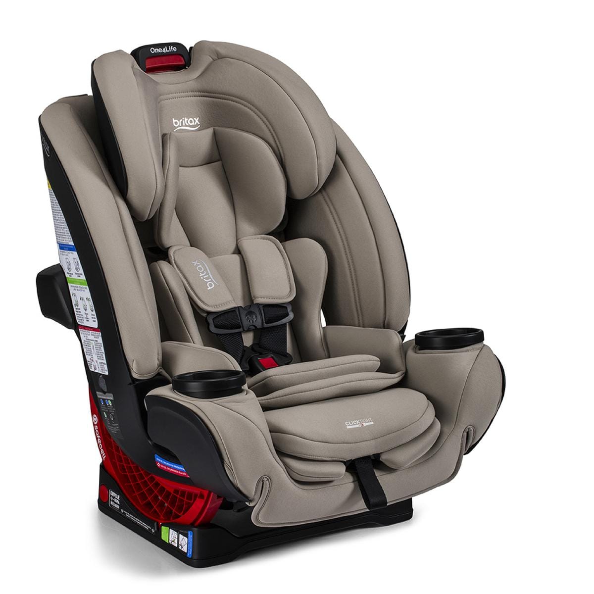 Britax One4Life All-in-One Convertible Car Seat, ClickTight & SafeWash - Teak - E1D265T