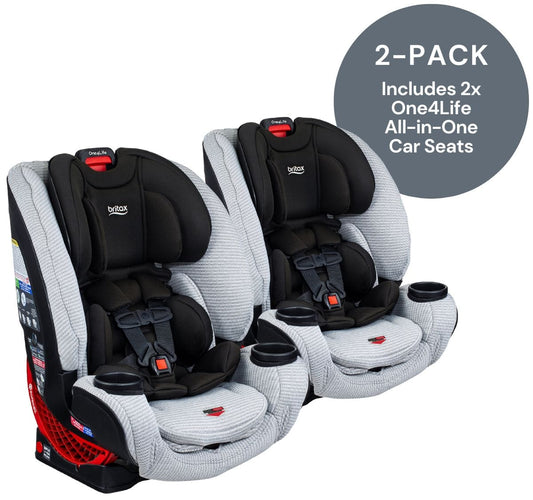 Britax One4Life ClickTight All-in-One Convertible Car Seat - Clean Comfort (2 Pack)