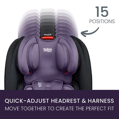 Britax One4Life ClickTight All-in-One Convertible Car Seat - Iris Onyx - E1C903Y