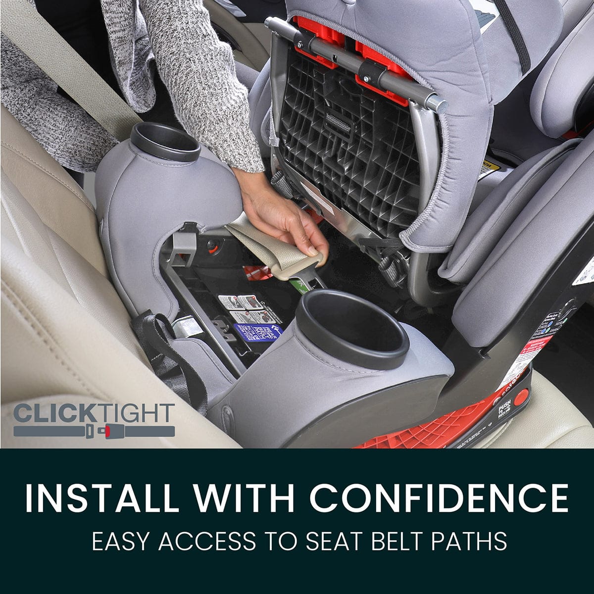 Britax One4Life ClickTight All-in-One Convertible Car Seat - Jade Onyx - E1C903X