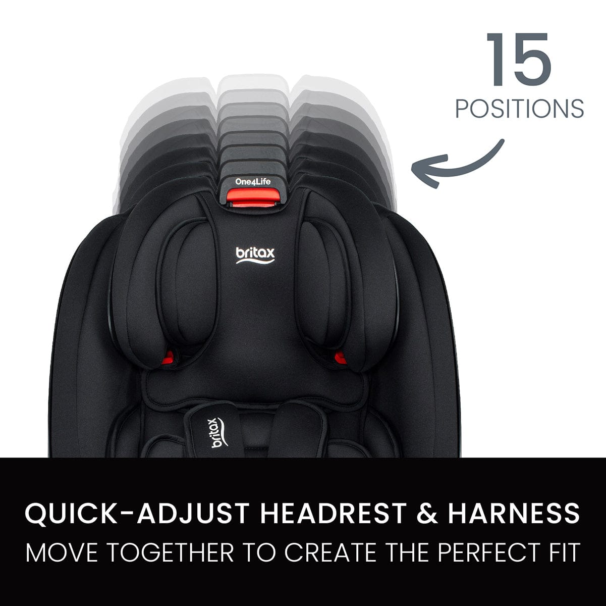 Britax One4Life ClickTight All-in-One Convertible Car Seat - Onyx - E1C903S