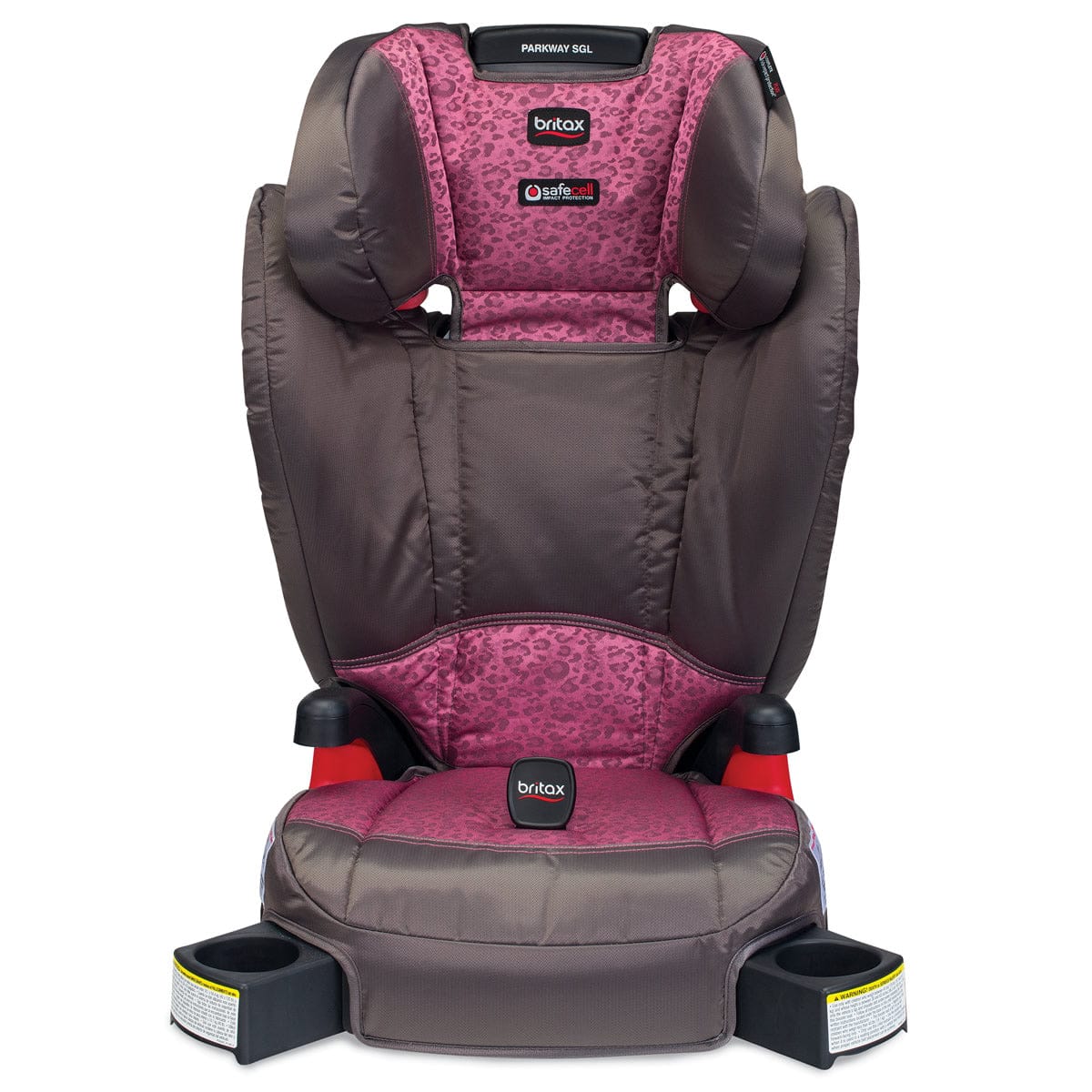 Britax Parkway SGL G1.1 Belt Positioning Booster Car Seat - Cub Pink - E9LU84X