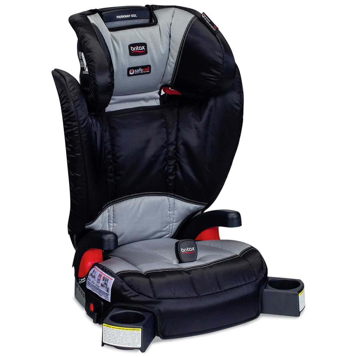 Britax Parkway SGL G1.1 Belt Positioning Booster Car Seat - Phantom - E9LU84Y