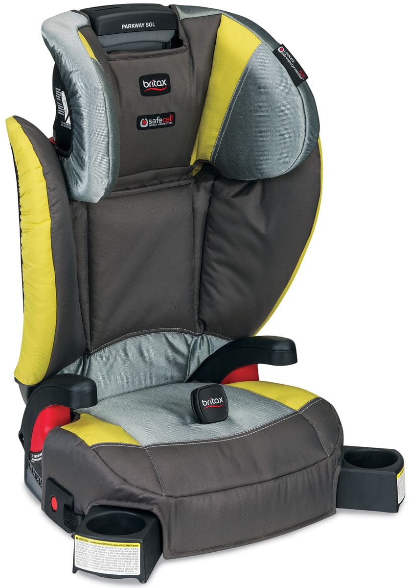 Britax Parkway SGL G1.1 Belt Positioning Booster Car Seat - Scout Limeade