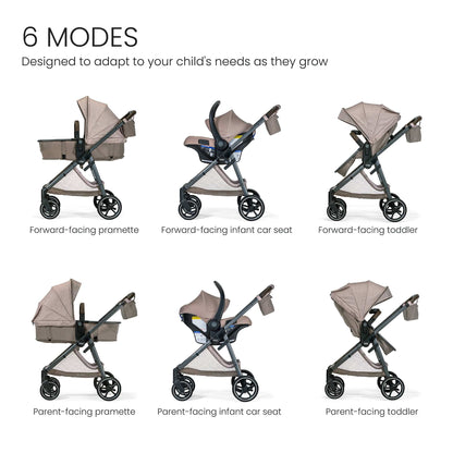 Britax Phases Travel System - Teak - TD515T