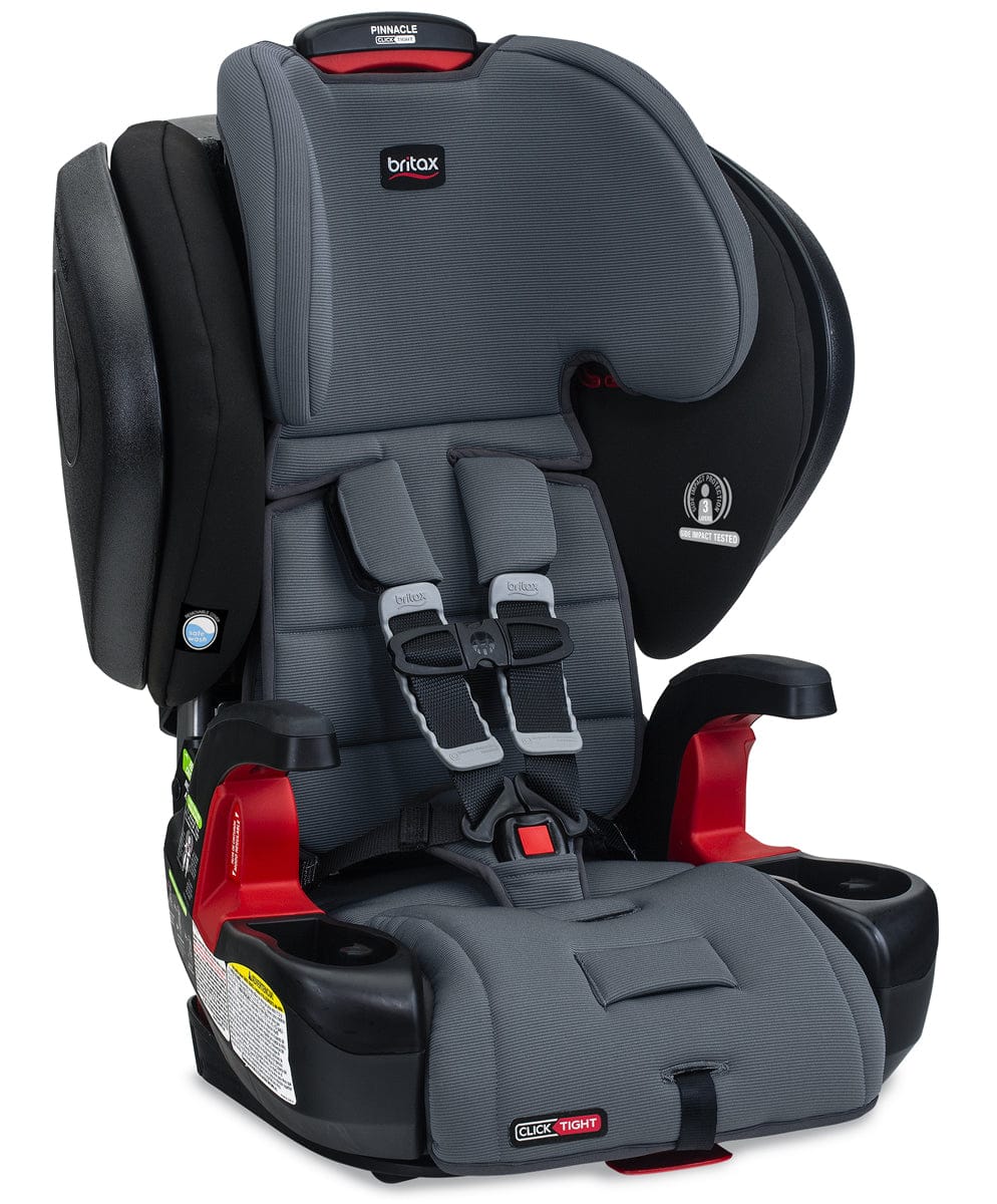 Britax Pinnacle ClickTight Harness Booster Car Seat - Otto Safewash (Flame Retardant-Free) - E1C107U