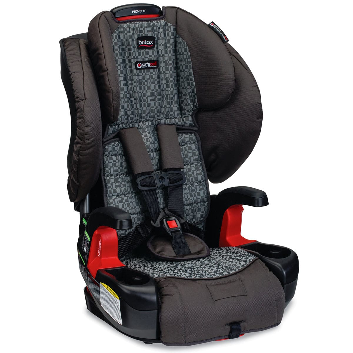Britax Pioneer G1.1 Harness Booster Car Seat - Silver Cloud - E9LZ64J