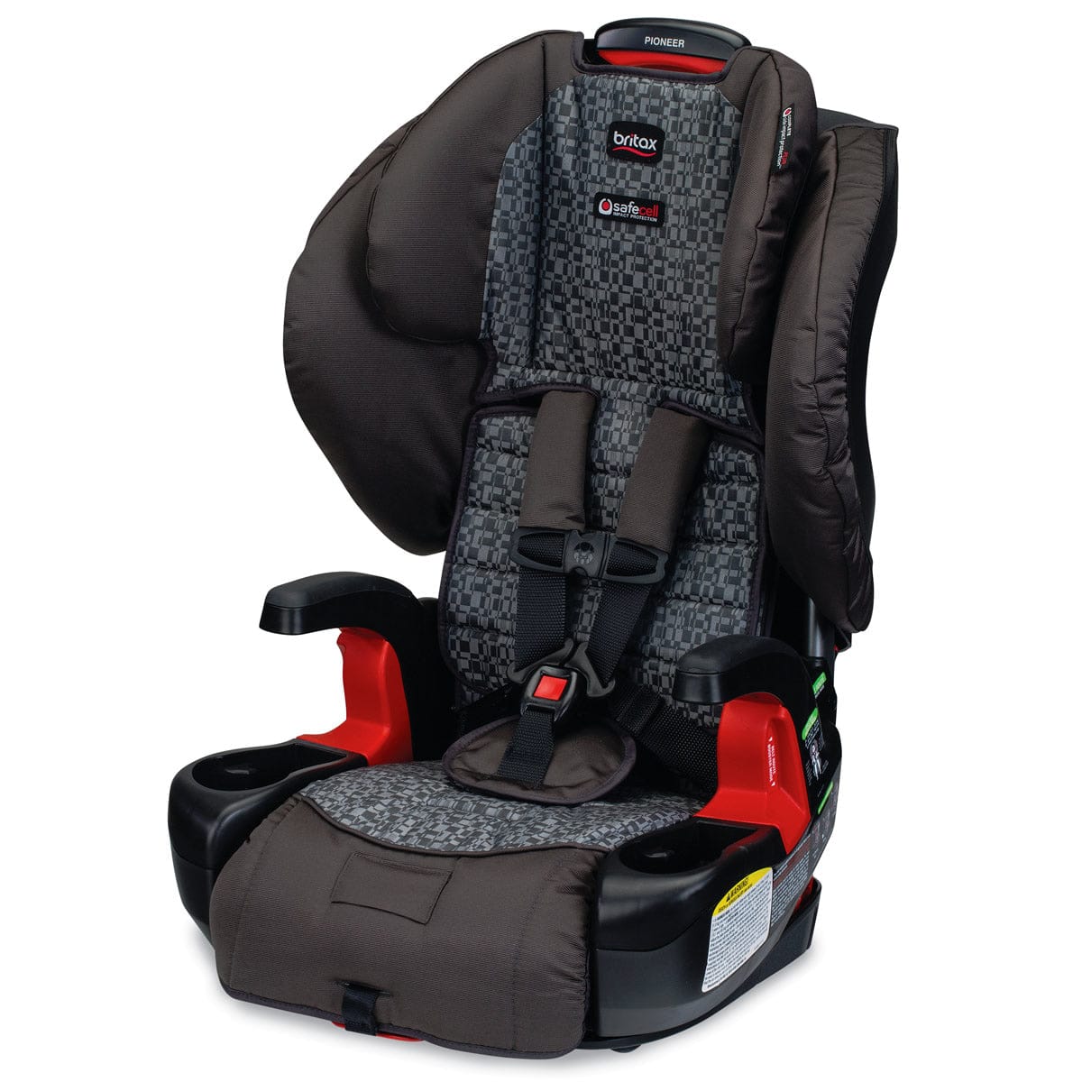 Britax Pioneer G1.1 Harness Booster Car Seat - Silver Cloud - E9LZ64J