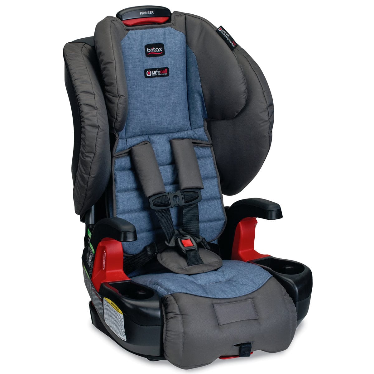 Britax Pioneer G1.1 Harness Booster Car Seat - Pacifica - E9LZ66V