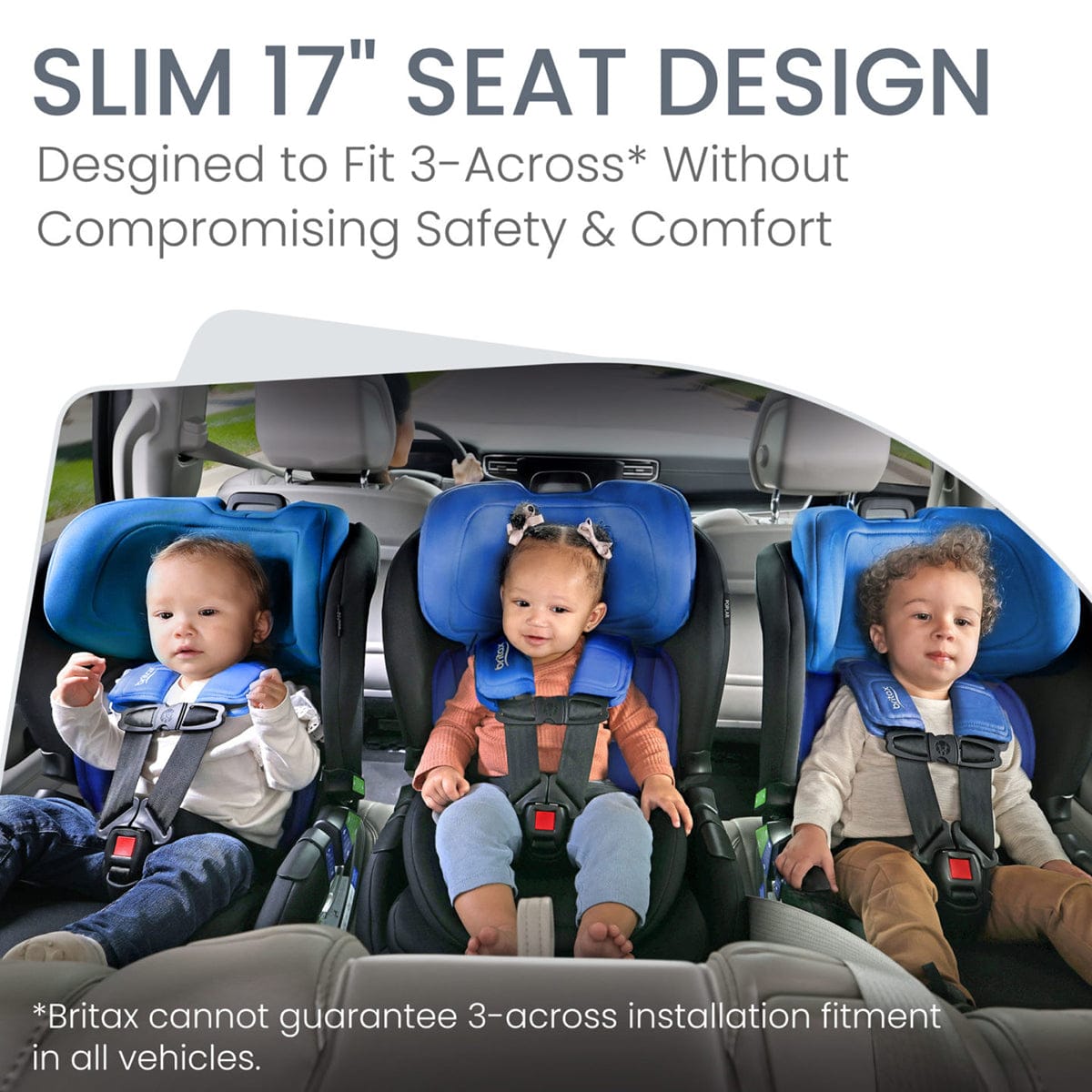 Britax Poplar Narrow Convertible Car Seat - Cobalt Onyx - E1C933R