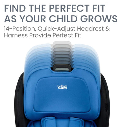 Britax Poplar Narrow Convertible Car Seat - Cobalt Onyx - E1C933R