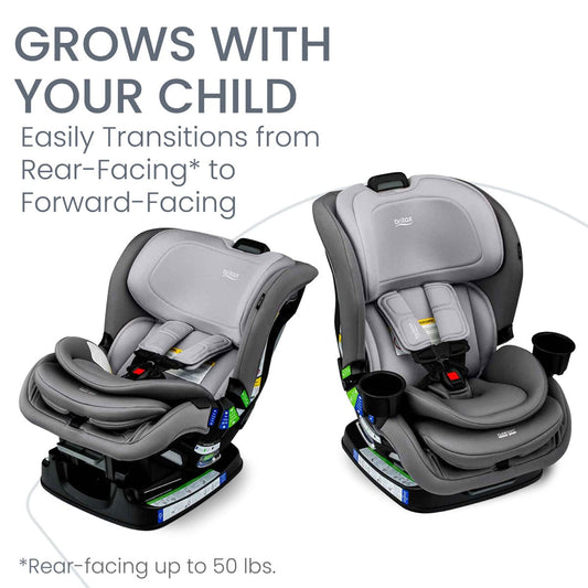 Britax Poplar Narrow Convertible Car Seat - Glacier Graphite - E1C933N