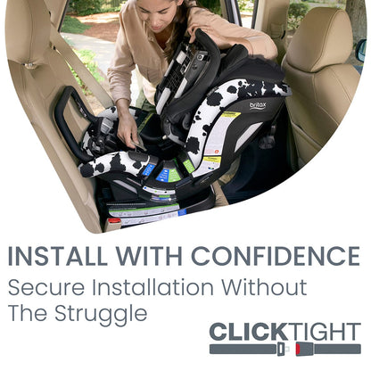 Britax Poplar S Narrow Convertible Car Seat - Cowmooflage - E1C941Q