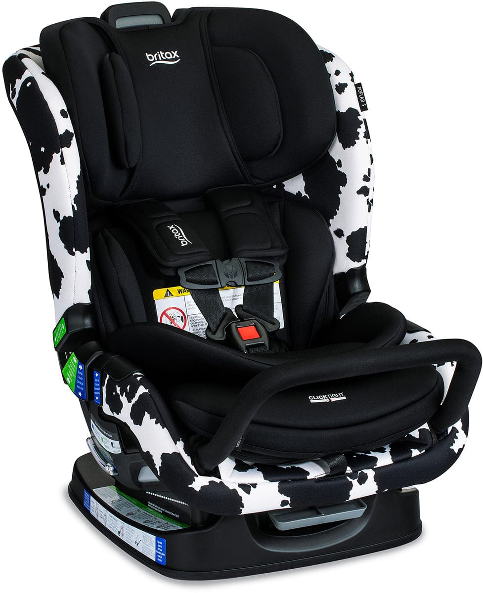 Britax Poplar S Narrow Convertible Car Seat - Cowmooflage - E1C941Q