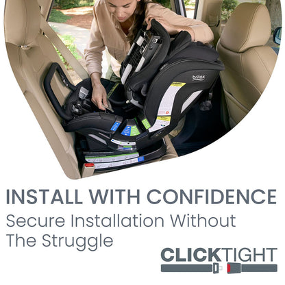 Britax Poplar S Narrow Convertible Car Seat - Onyx - E1C943S