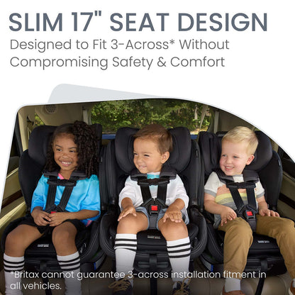 Britax Poplar S Narrow Convertible Car Seat - Onyx - E1C943S
