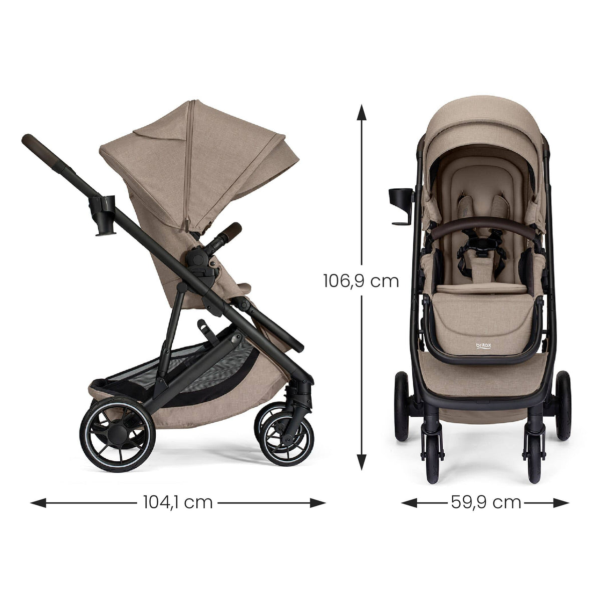 Britax Prism Stroller - Teak