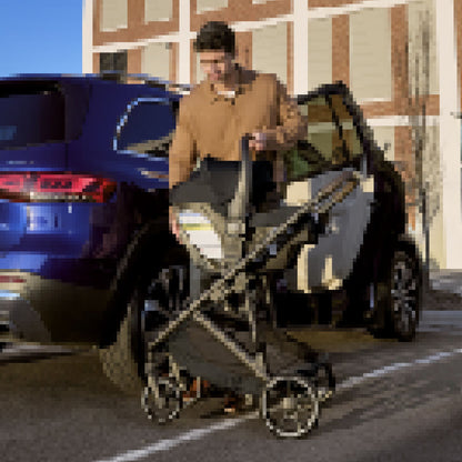 Britax Prism Stroller + Willow S Travel System Bundle - Raven Black