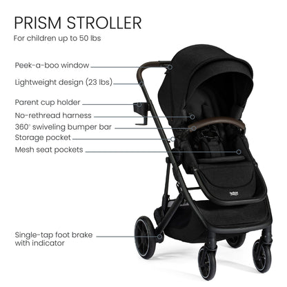 Britax Prism Stroller - Raven Black