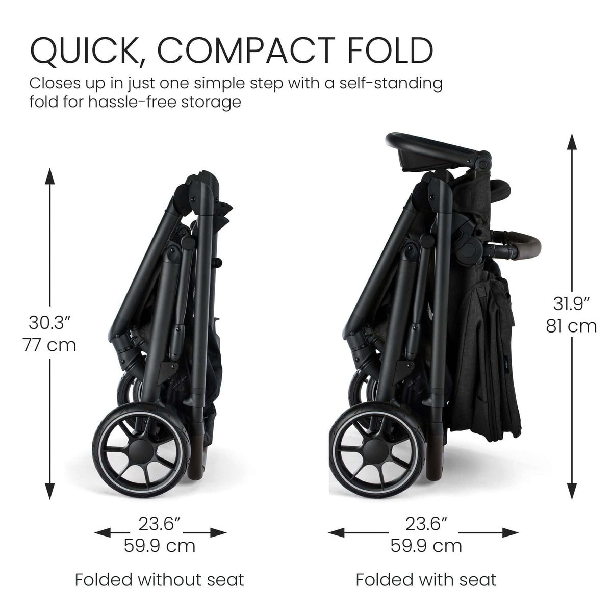 Britax Prism Stroller - Raven Black