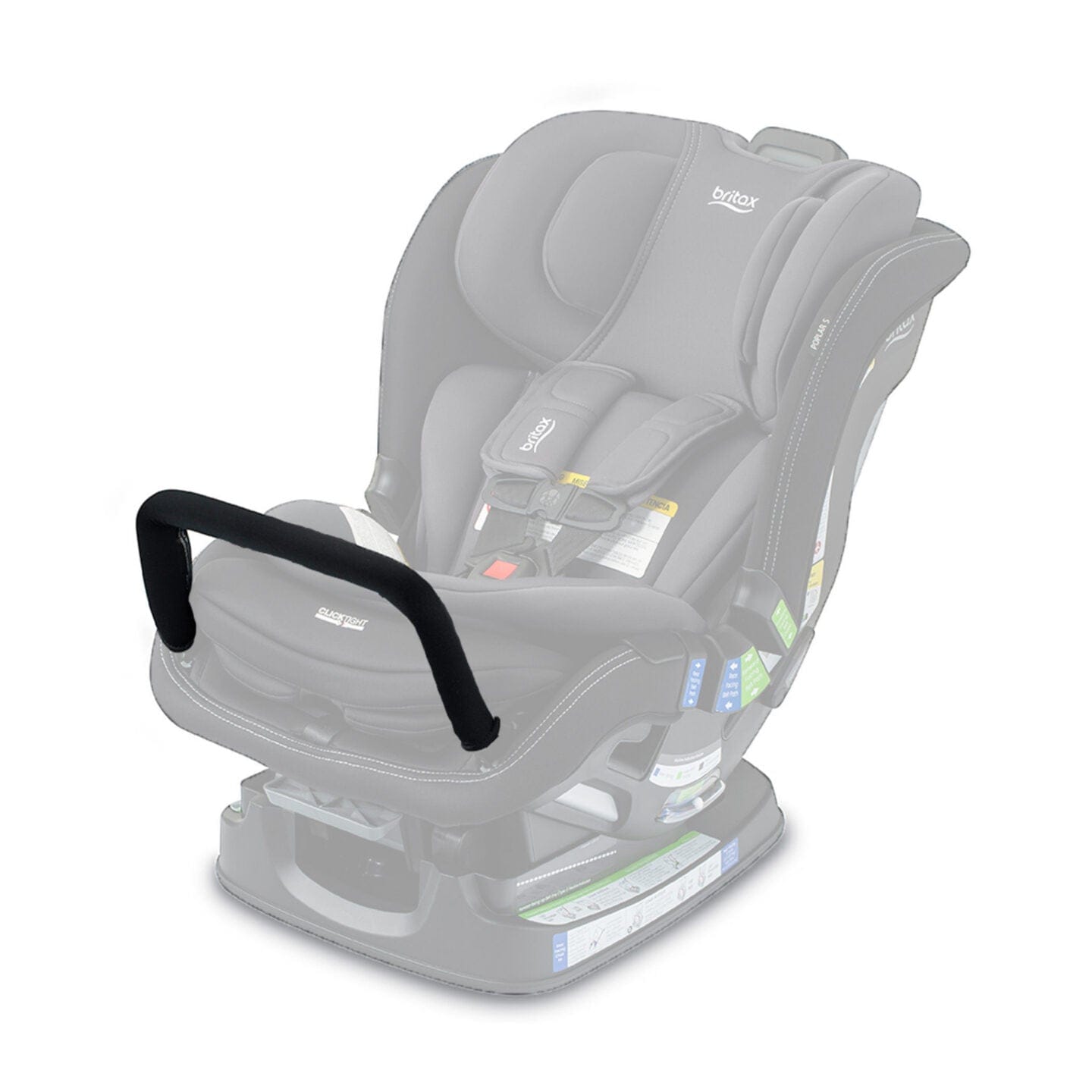 britax boulevard clicktight arb convertible car seat - nanotex Britax ReboundReduce Stability Bar