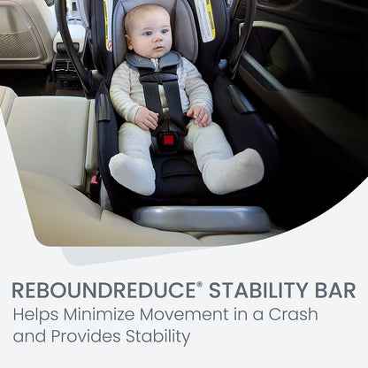 Britax Willow Brook S+ Travel System with Alpine Anti-Rebound Base - Graphite Onyx - S14690800