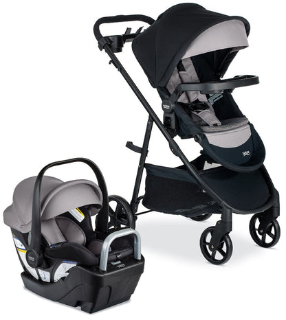 Britax Willow Brook S+ Travel System with Alpine Anti-Rebound Base - Graphite Onyx - S14690800
