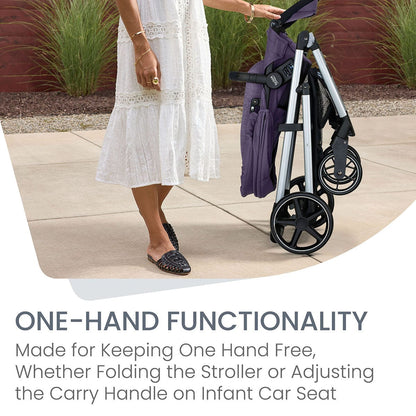 Britax Willow Grove SC Travel System - Pindot Iris - S14746900