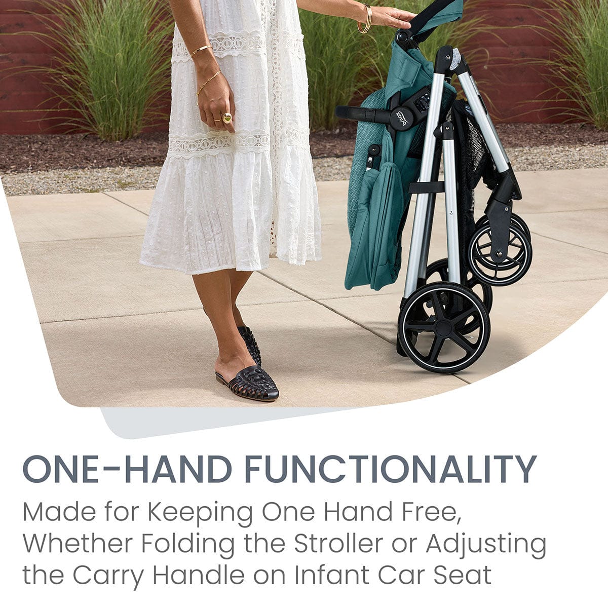 Britax Willow Grove SC Travel System - Pindot Jade - S14747100