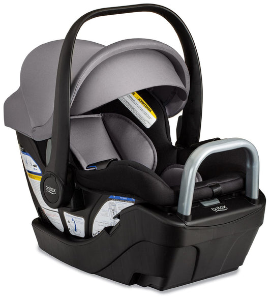 Britax Willow S Infant Car Seat with Alpine Anti-Rebound Base - Graphite Onyx - E1C993K