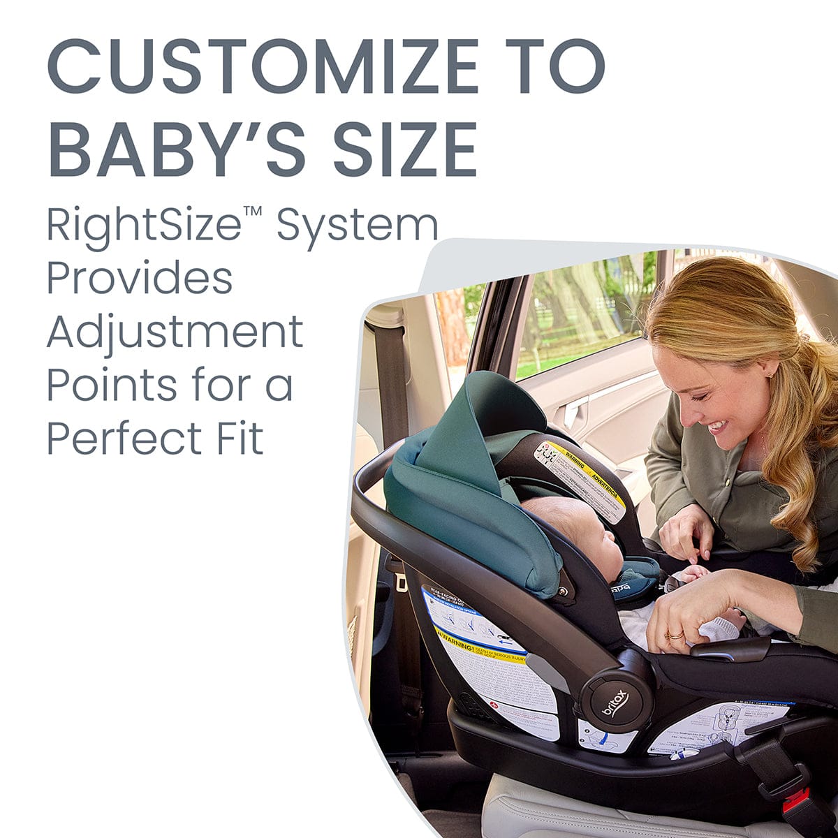 Britax Willow S Infant Car Seat with Alpine Anti-Rebound Base - Jade Onyx - E1C993X
