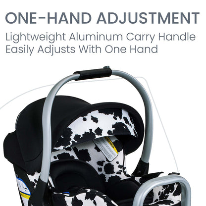 Britax Willow SC Infant Car Seat with Alpine Base - Cowmooflage - E1D031Q