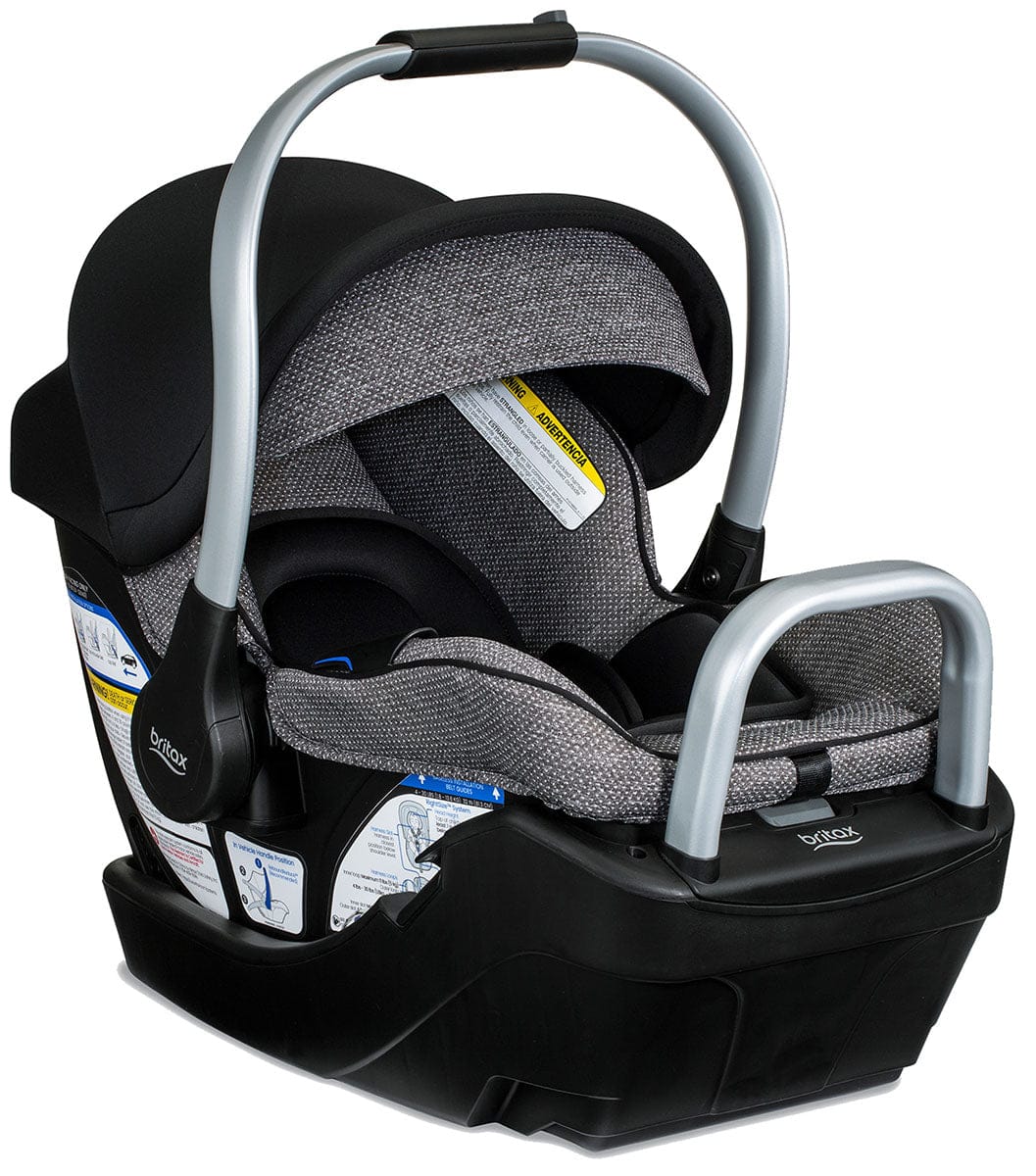 Britax Willow SC Infant Car Seat with Alpine Base - Pindot Onyx - E1D034S