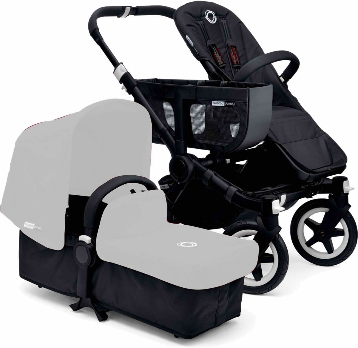 Bugaboo Donkey Stroller Base - All Black