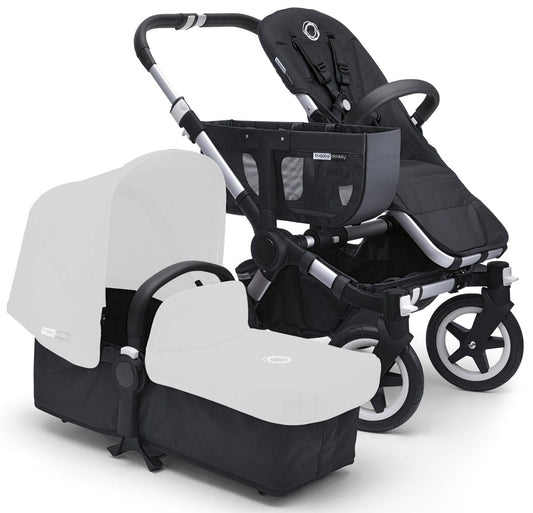 Bugaboo 2016/2017 Donkey Base - Aluminum/Black - 181110ZW06