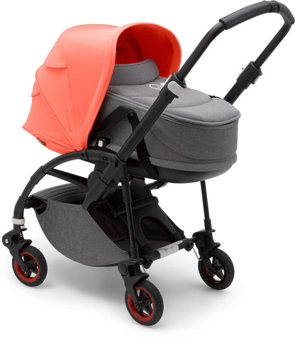 Bugaboo Bee 5 Complete Bassinet, Limited Edition - Coral Collection Grey Melange