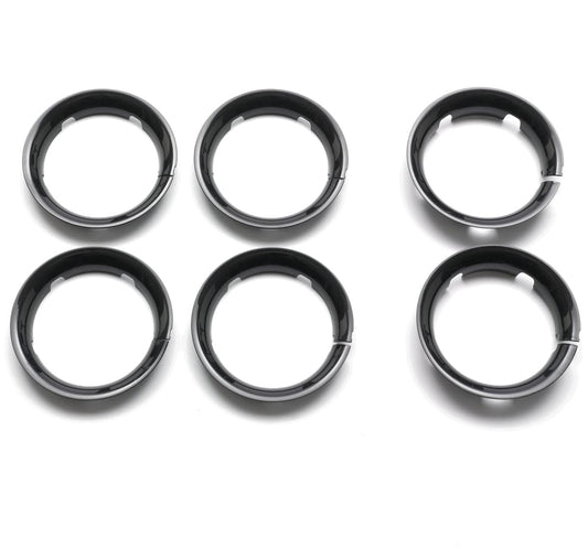 Bugaboo Bee 5 Wheel Caps - Glossy Black - 500523GL01