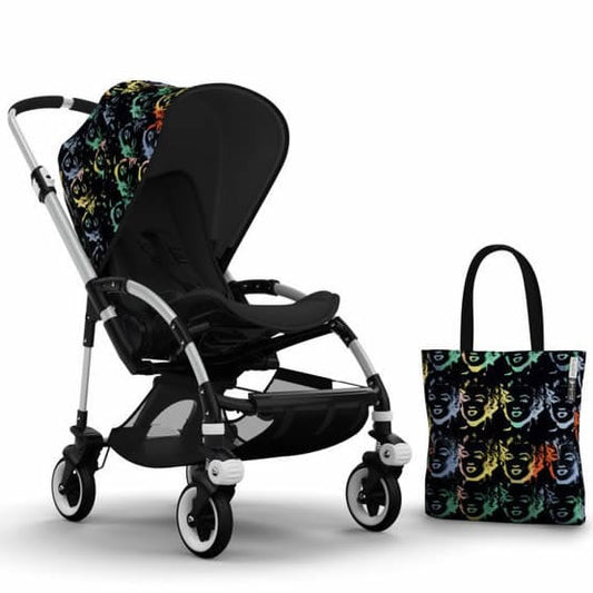Bugaboo Bee3 Andy Warhol Accessory Pack - Marilyn/Black - 5001MAZW01